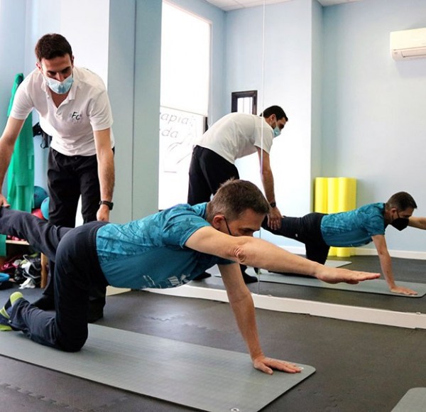 Sesión de pilates en Alcalá de Henares