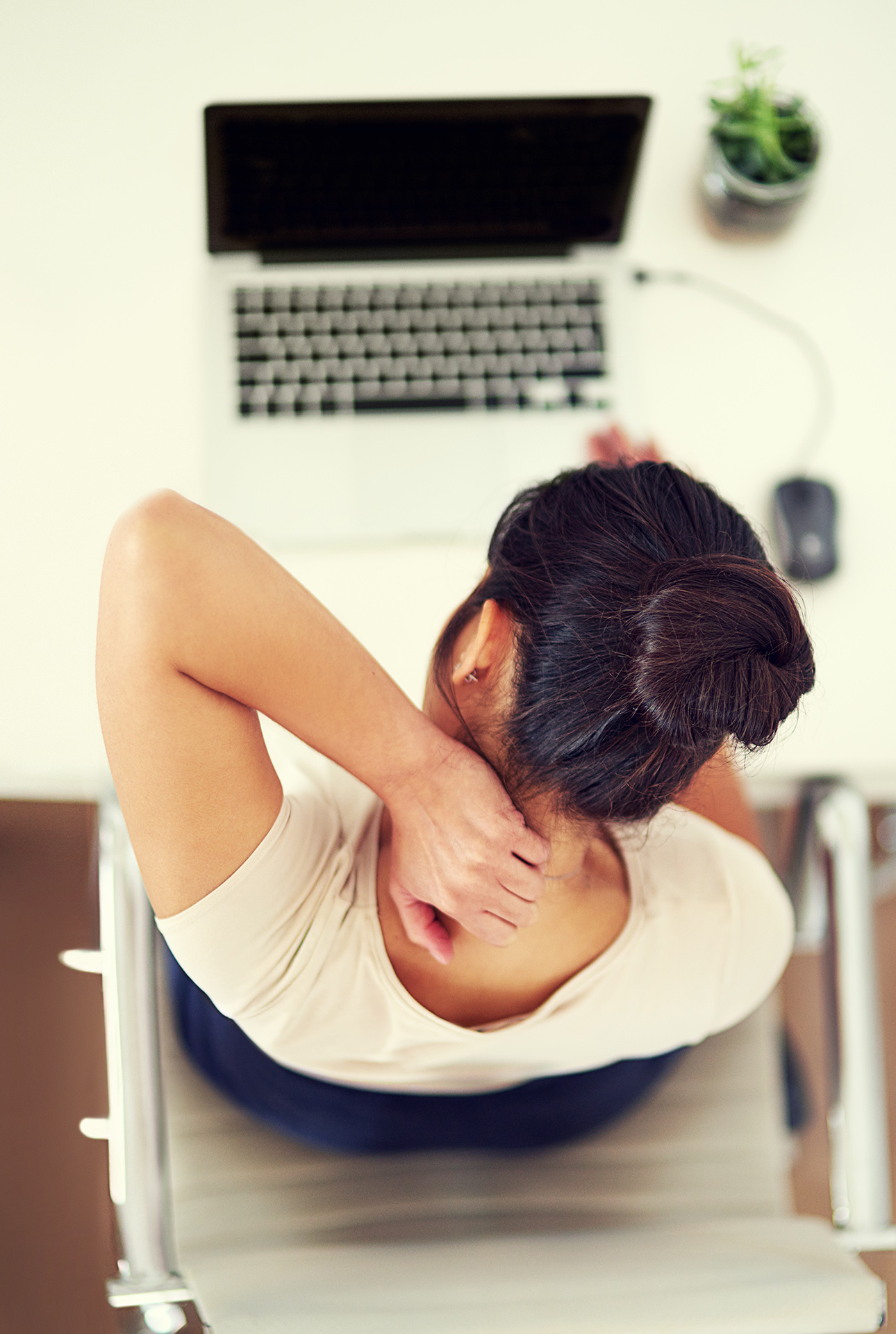 dolor cervical por estrés
